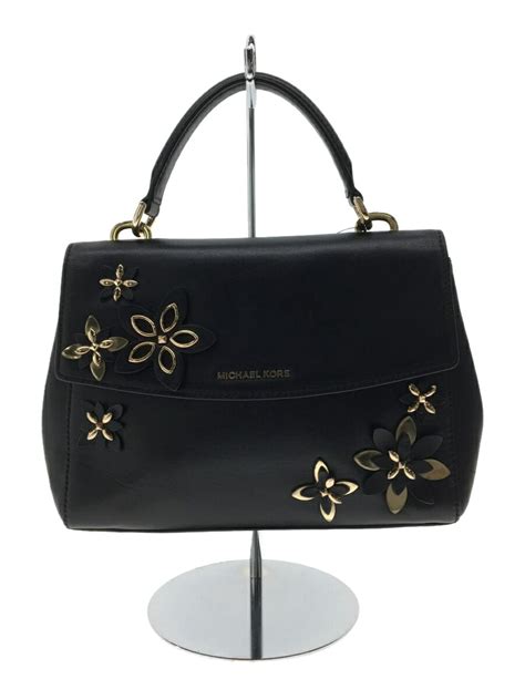 gebrauchte michael kors tasche schwarz|Michael Kors opened satchel purse.